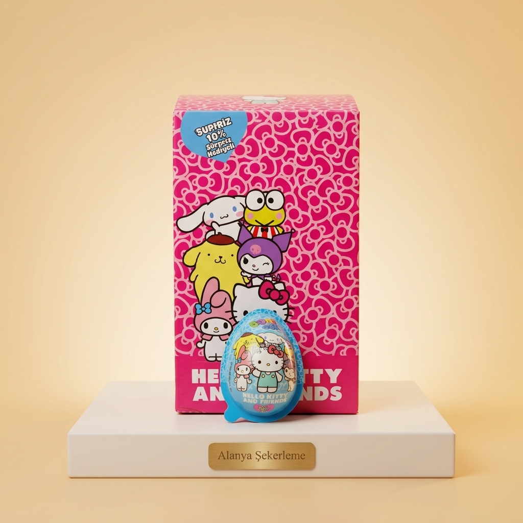 Boni Box Hello Kitty Oyuncaklı Yumurta toptan koli görseli