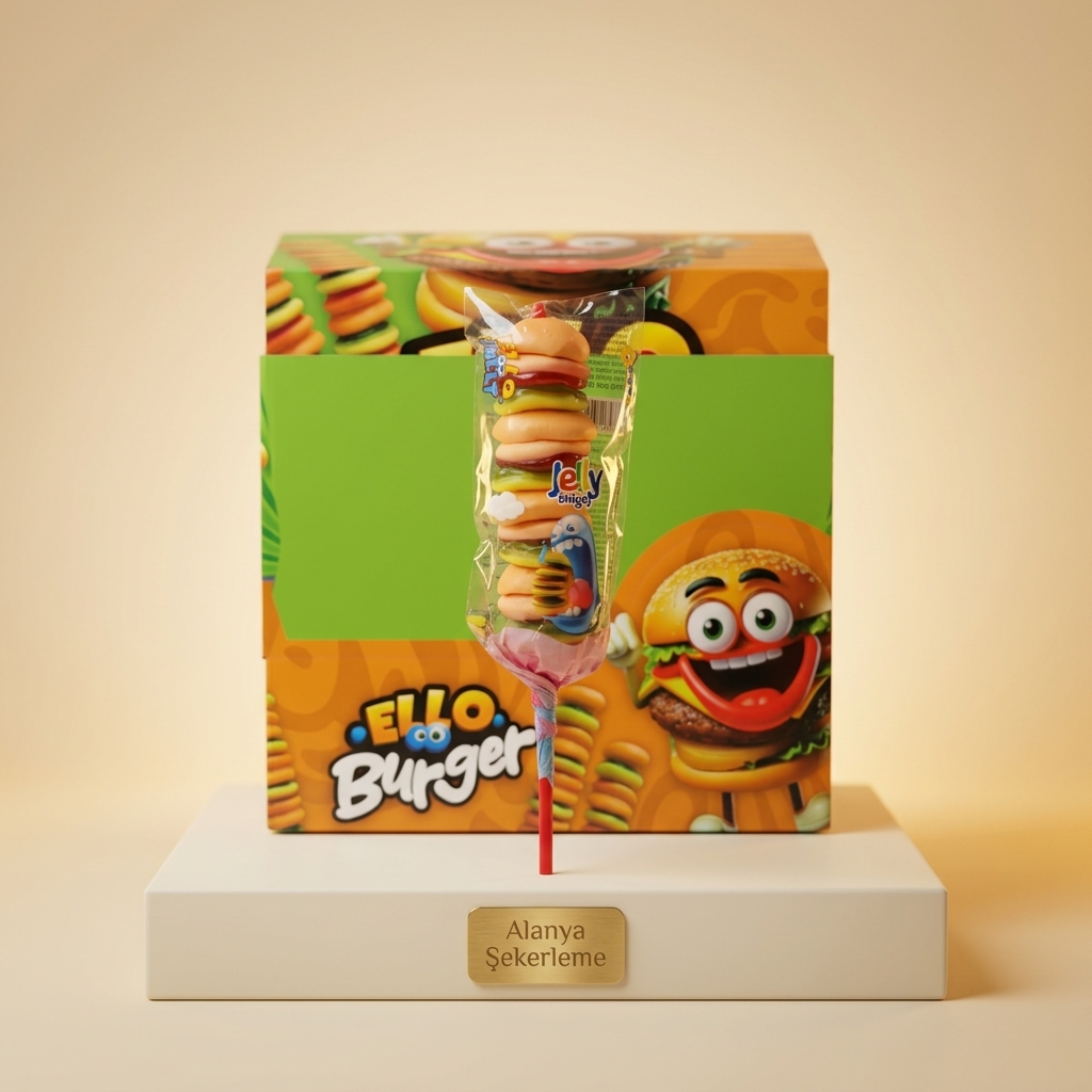 Ello Burger Jelibon Lolipop