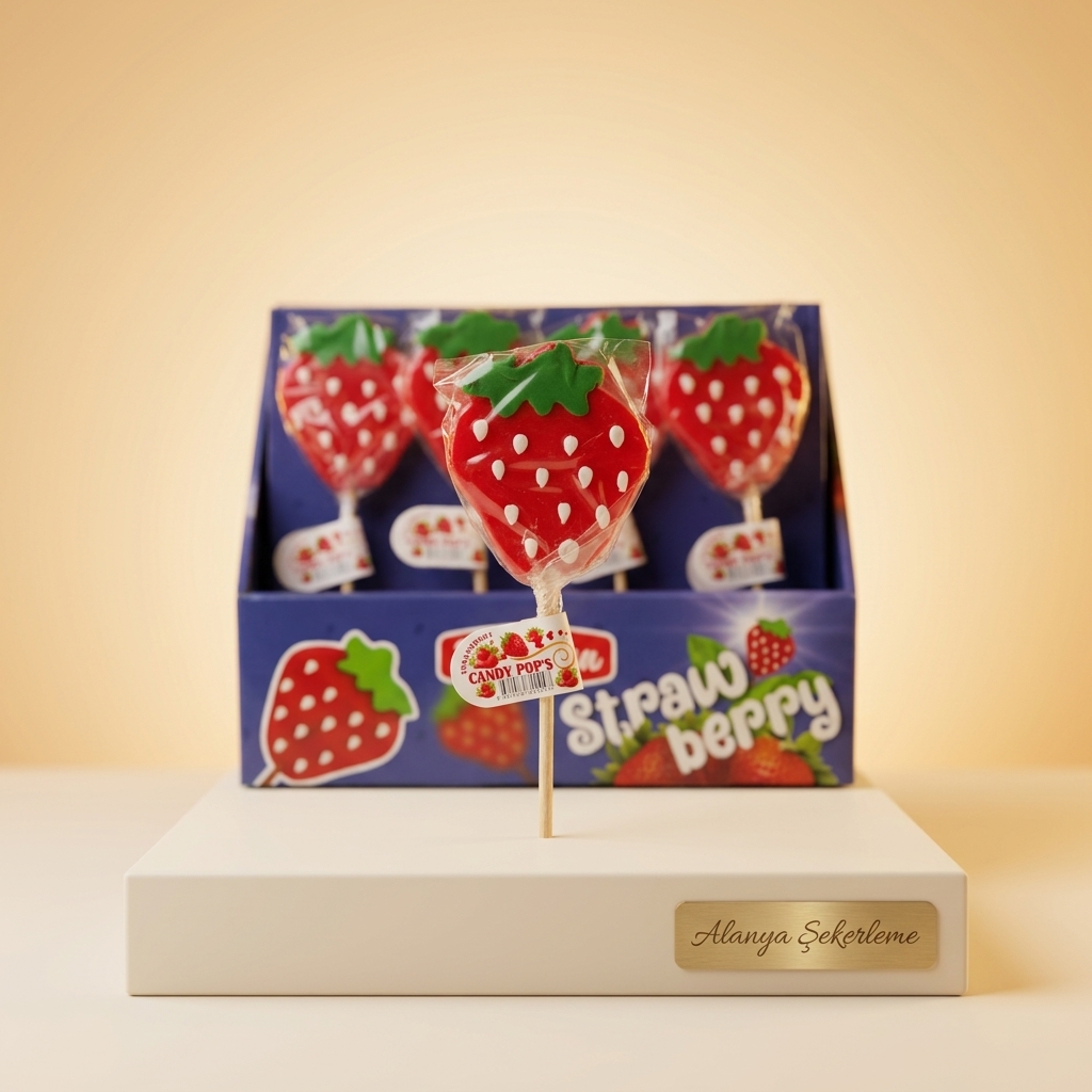 Fenomen Çilek Lolipop toptan koli görseli