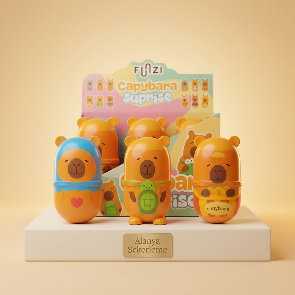 Funzi Capybara Surprise Oyuncaklı Şeker toptan koli görseli