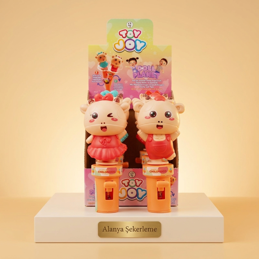 Toy Joy Doll Planet Dönen Bebek Oyuncaklı Şeker toptan koli görseli