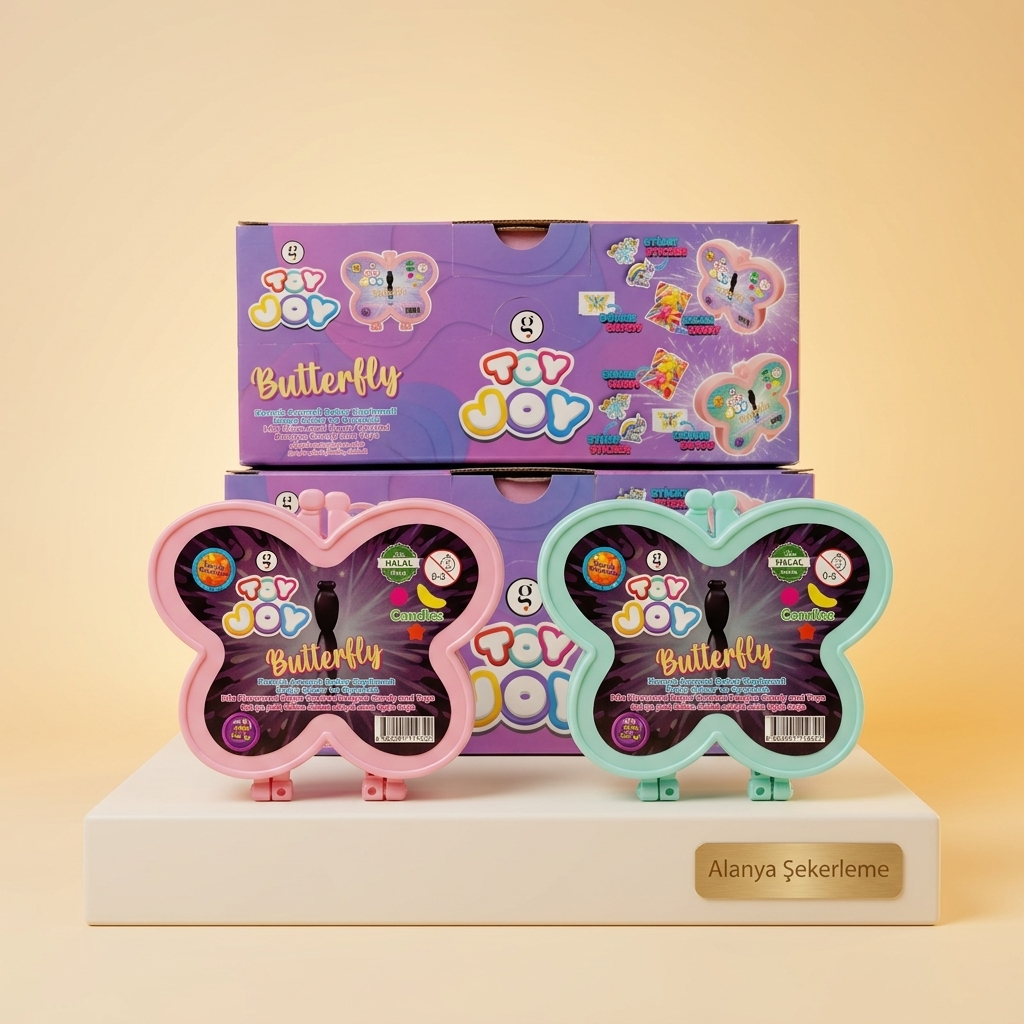 Toy Joy Kelebek Oyuncaklı Şeker toptan koli görseli
